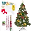 Pre lit Decorated Christmas Tree 6ft