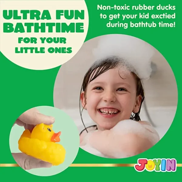 12pcs Christmas Rubber Ducky Bath Toy