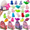 28Pcs Dinosaur Mochi Squishy Toys in with Boxes