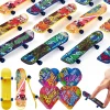 28Pcs Kids Valentines Cards with Mini Skateboards in Boxes-Classroom Exchange Gifts