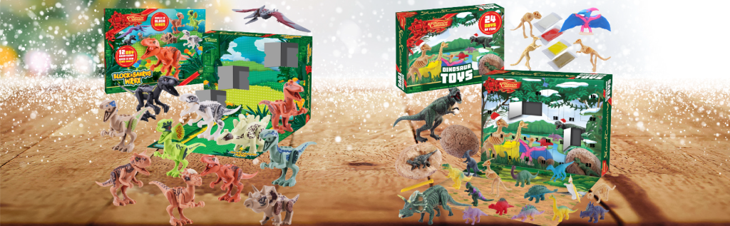 Dinosaur advent calendar