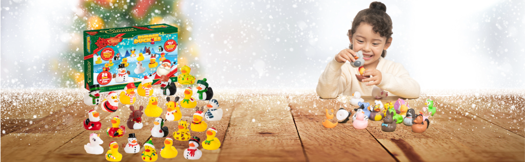 Rubber duck advent calendar