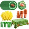 113Pcs Football Themed Party Supplies Set for 16 People
