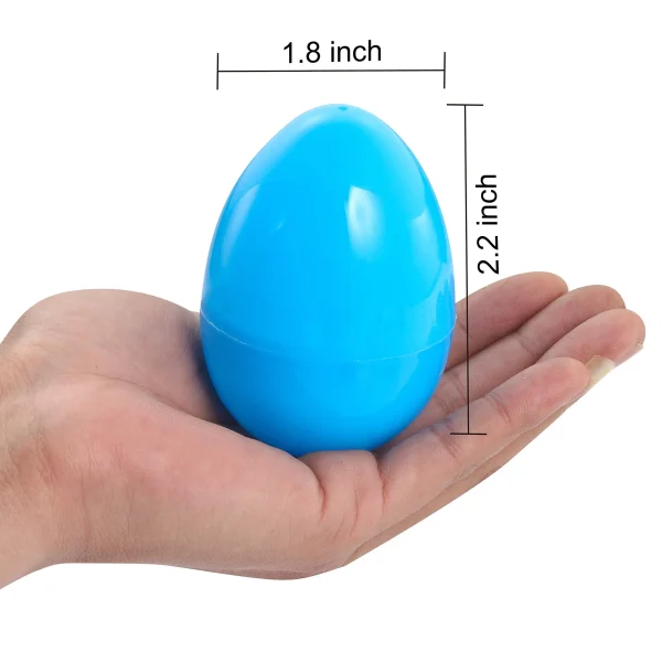 120Pcs Novelty Toys Prefilled Easter Eggs 2.2in