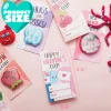 12pcs Valentines Foam Clay with Greeting Cards