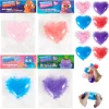 24pcs Valentine Heart Stress Ball with Cards