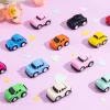 24pcs Valentines Day Cards with Pull Back Car Toys