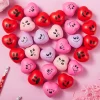 24Pcs Valentines Day Heart Smile Face Stress Balls for Kids