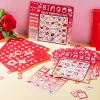 28pcs Valentines Day Bingo Cards