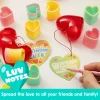 28pcs Rainbow Springs with Valentines Card