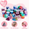 28pcs Cosmic Realm Slime with Valentines Day Cards