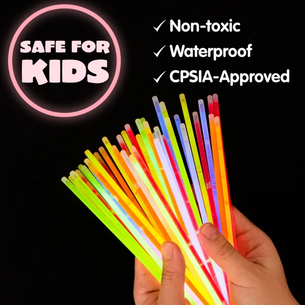 30pcs Valentines Day Gift Cards with Glow Sticks