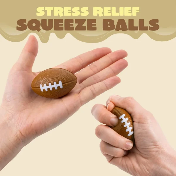 32Pcs Mini Football Foam Stress Balls