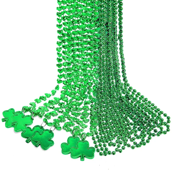 36Pcs St. Patrick's Day Necklaces