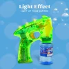 3pcs LED Bubble Blaster Gun Machine
