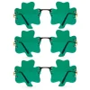 3Pcs St. Patrick’s Day Shamrock Glasses
