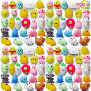 100pcs Easter Squishy Toys