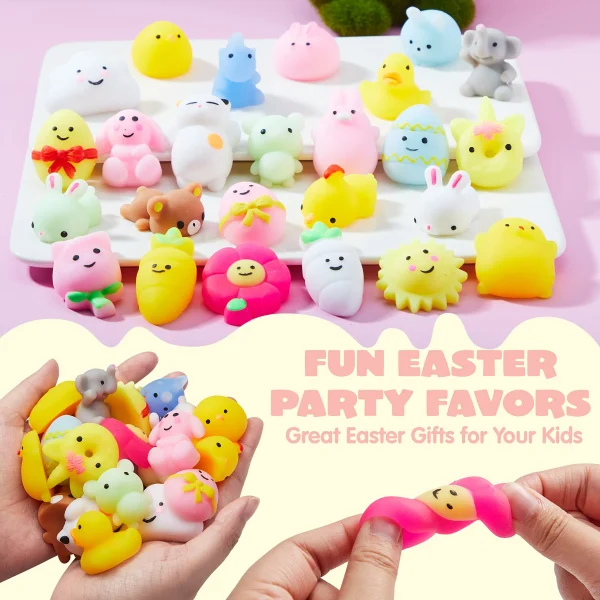 100pcs Easter Soft and Yielding Toys
