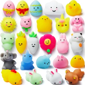 100pcs Easter Squishy Toys