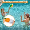 12Pcs Inflatable Beach Balls 16in