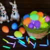 200Pcs Easter Glow Sticks Prefilled Easter Eggs 2.4in