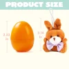 24Pcs Plush Bunnies and Bears Prefilled Easter Egg 2.23in