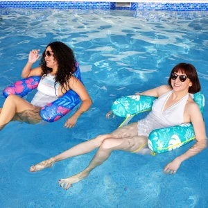 2Pcs Deluxe Pool Lounge Chair