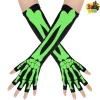 3Pcs Skeleton Fingerless Long Gloves (Glow in the Dark)