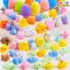 48Pcs 2.3in Pre-filled Easter Eggs Containing Mochi Squishy Toys for Easter Egg Hunt