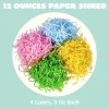 Easter Fake Grass in 4 Colors Paper Shred 12Oz