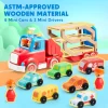 9 in 1 Foldable Track Carrier Truck Set