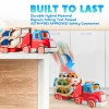 9 in 1 Foldable Track Carrier Truck Set