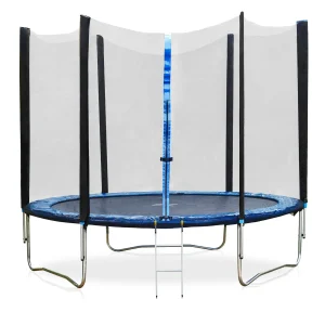 TURFEE – 10ft Trampoline with Enclosure & Ladder