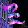3Pcs LED Octopus Tentacle Halloween Inflatable Broke Out from Window, 4.5ft, 5ft, 6ft