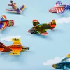 72Pcs Airplane Gliders Party Favors with Individual Bags