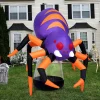 8ft Floating Spider LED Halloween Inflatable