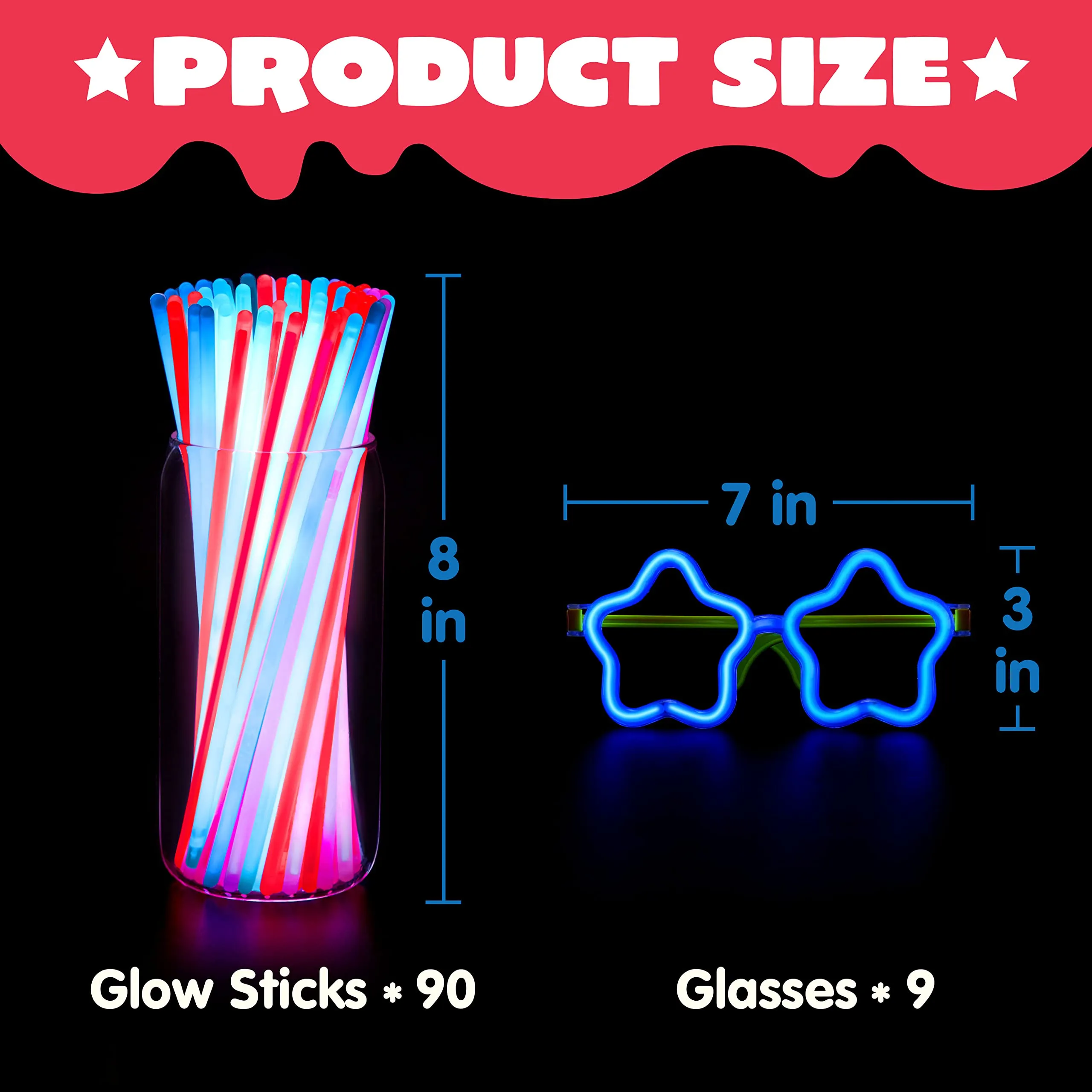Funlight Assorted Glow Necklaces | BJ's Wholesale Club
