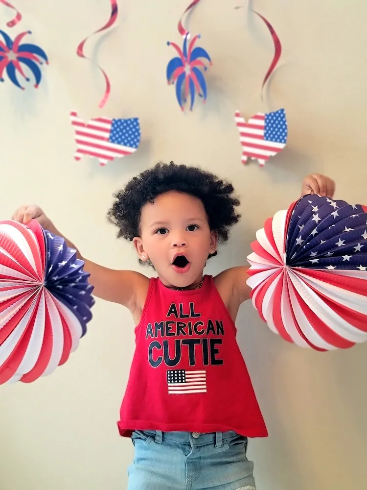 July 4th Party Supplies, 48 Pcs