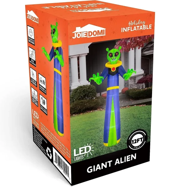 12ft Giant  Halloween Inflatable Alien