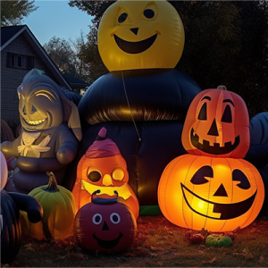Read more about the article Can I Leave My Halloween Inflatables Inflated Overnight?