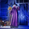Halloween Standing Witch Decoration 72in