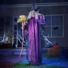 Halloween Standing Witch Decoration 72in