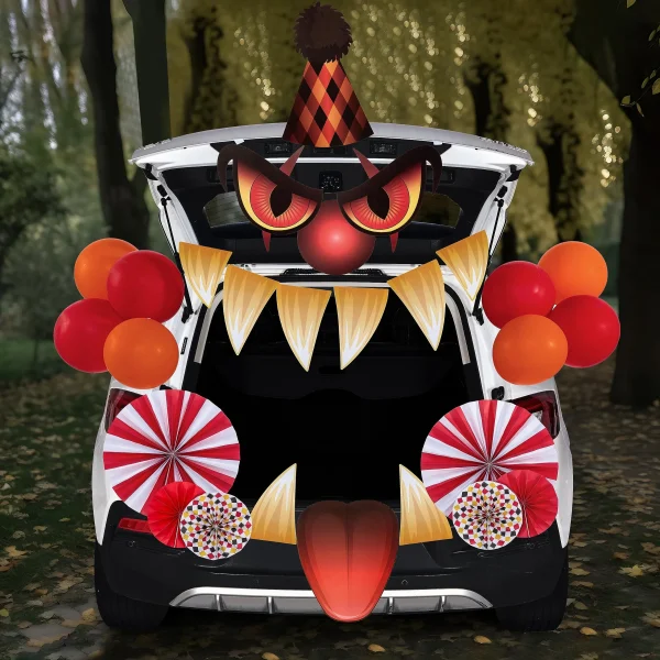 Halloween Creepy Clown Trunk or Treat