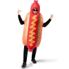 Full-Body Hot Dog Inflatable Costume for Halloween Costume