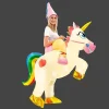 Light-up Unicorn Ride-On Inflatable Costume (1)