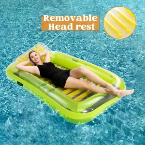 Summer Inflatable Tanning Pool Lounge Float