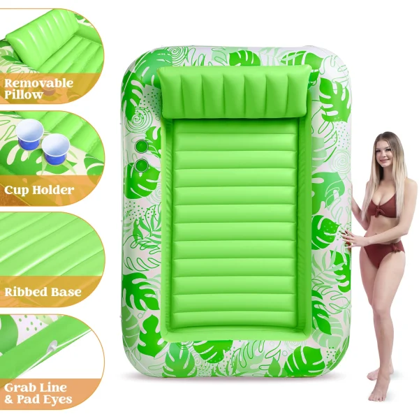 XL Tanning Inflatable Tanning Pool Lounge Float