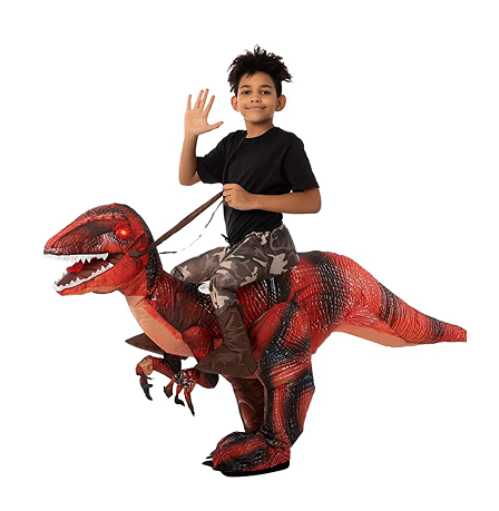 dinosaur-riding-blow-up-costume
