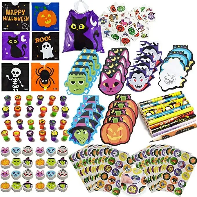 halloween-themed-stationery-and-stickers