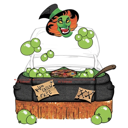evil witch Creative Trunk or Treat Ideas 2023